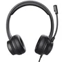 Trust Ayda Auriculares Supraaurales USB con Micrófono Negro